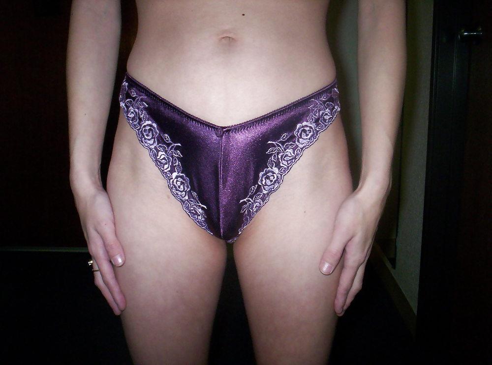 11P Fun fun in satin panties