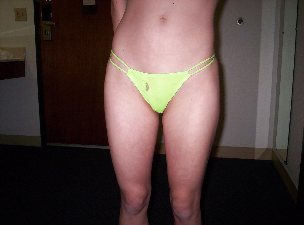 11P Fun fun in satin panties