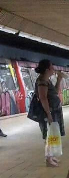 17P Spy old + young in bus, tram, tren romanian