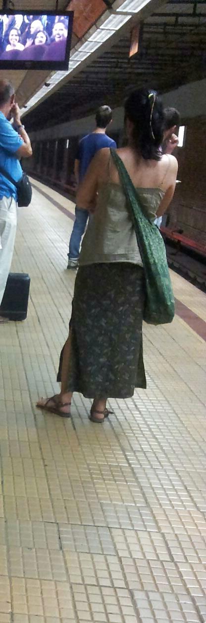 17P Spy old + young in bus, tram, tren romanian