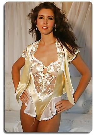 25P Satin lingerie shots
