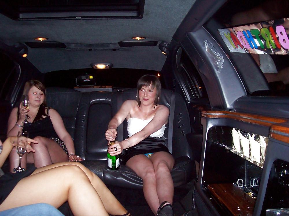9P Up her shirt