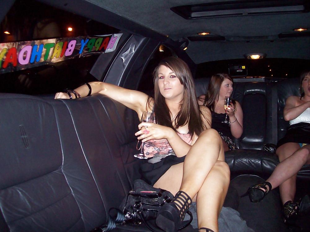 9P Up her shirt