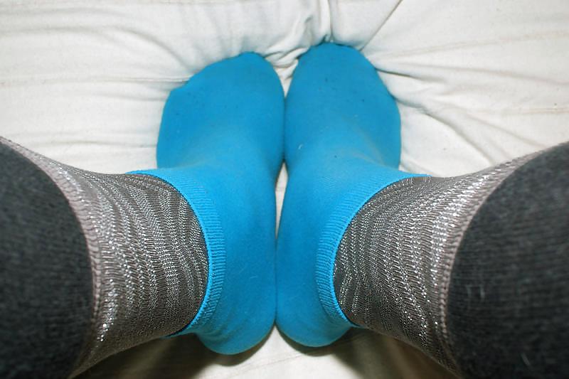 24P Socken, Socks, Nylon 