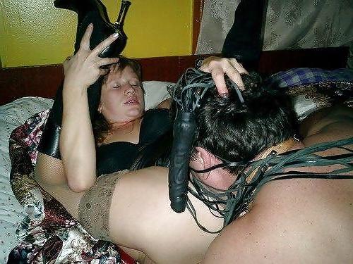 11P Femdom mistress & trained male slaves