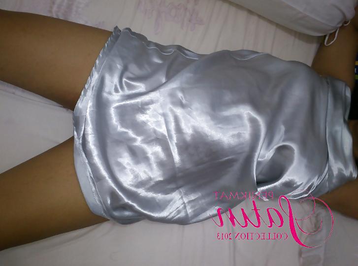 4P Sex with nightie satin