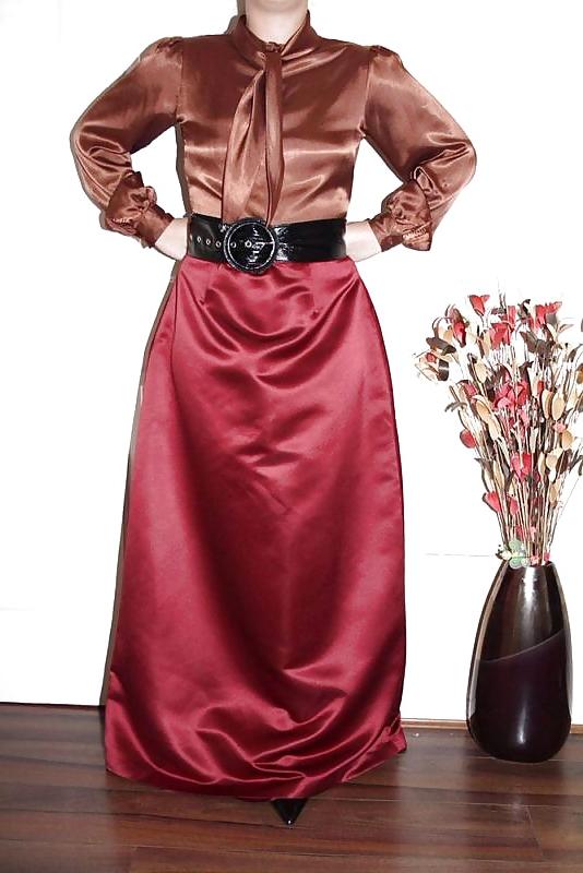 9P Some of my sexy satin outfits