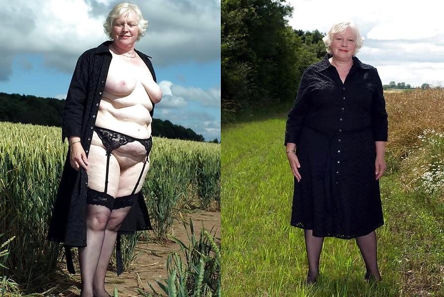 25P Dressed Undressed! Hairy mature mixed!