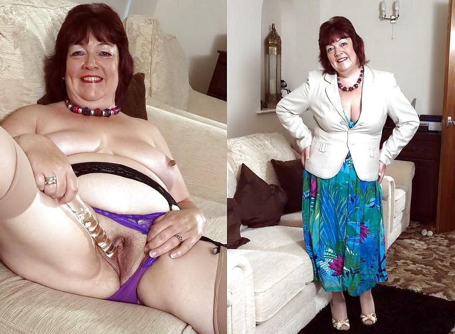 25P Dressed Undressed! Hairy mature mixed!
