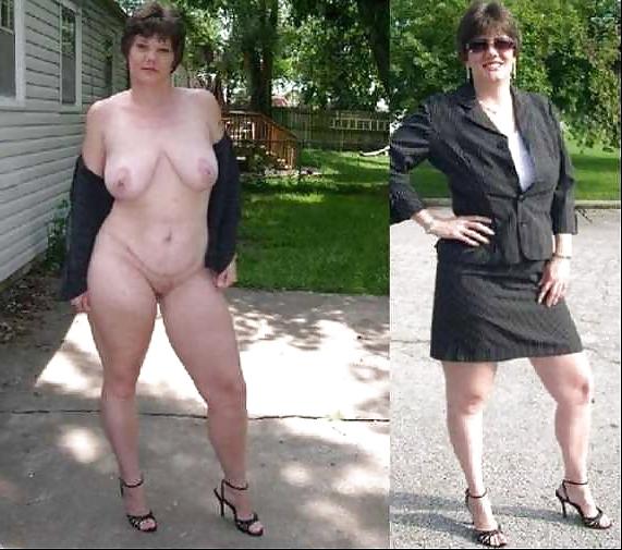 25P Dressed Undressed! Hairy mature mixed!