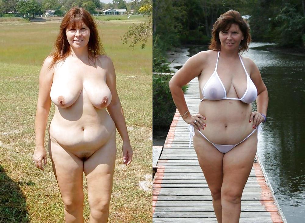 25P Dressed Undressed! Hairy mature mixed!