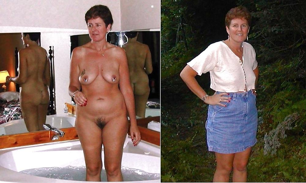 25P Dressed Undressed! Hairy mature mixed!