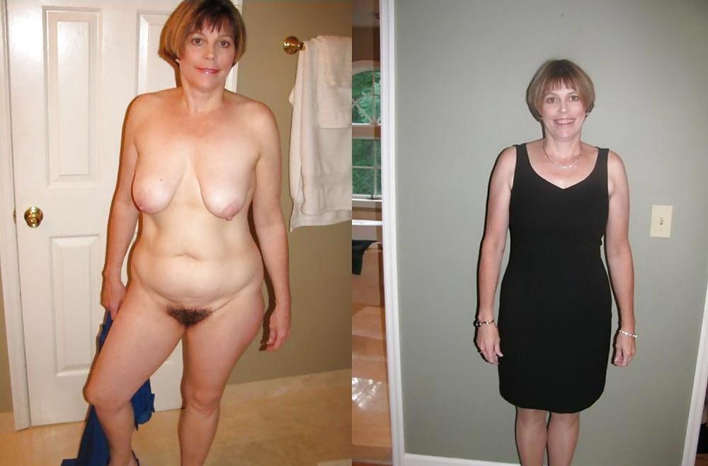 25P Dressed Undressed! Hairy mature mixed!