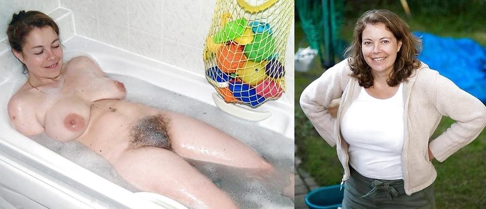 25P Dressed Undressed! Hairy mature mixed!