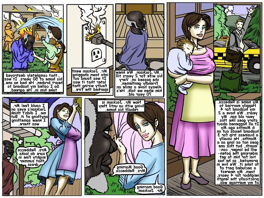 25P Illustrated Interracial - Horny Mothers 2