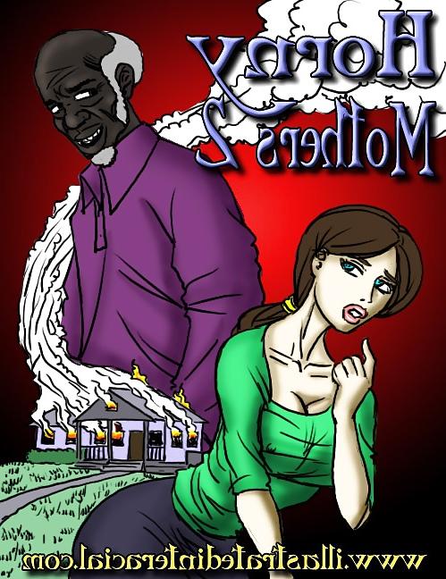 25P Illustrated Interracial - Horny Mothers 2