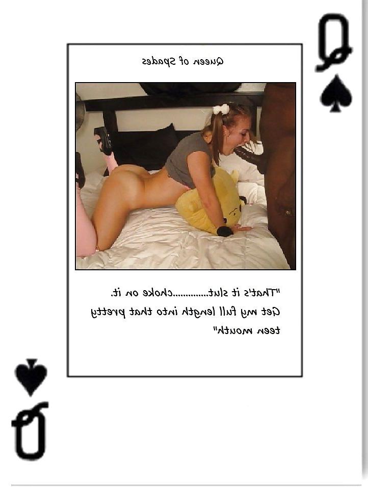 25P Interracial Cuckold Caption - Queens of Spades.