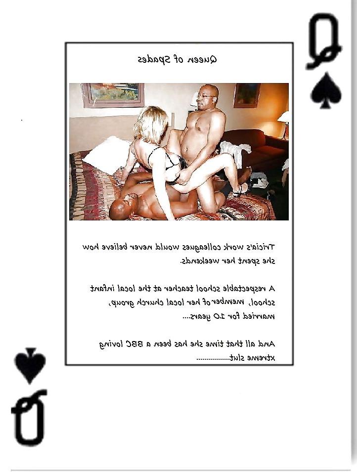 25P Interracial Cuckold Caption - Queens of Spades.