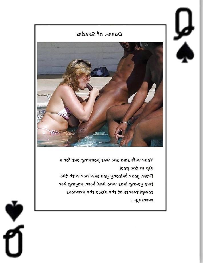 25P Interracial Cuckold Caption - Queens of Spades.