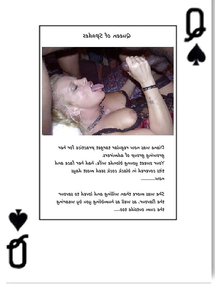 25P Interracial Cuckold Caption - Queens of Spades.
