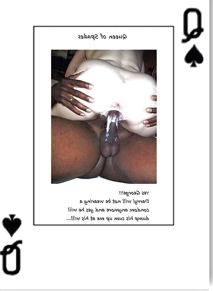 25P Interracial Cuckold Caption - Queens of Spades.