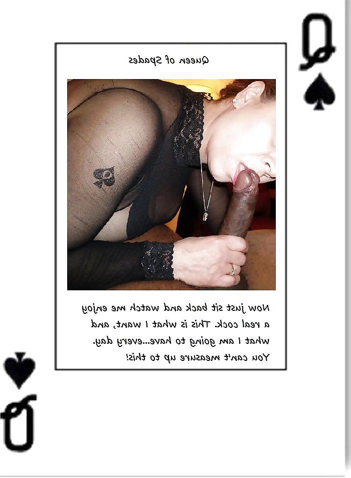 25P Interracial Cuckold Caption - Queens of Spades.