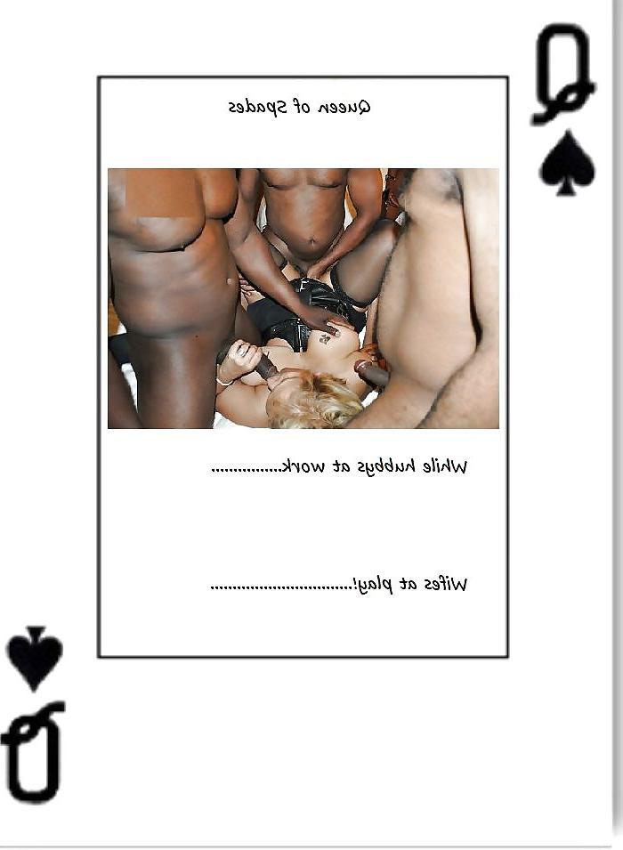 25P Interracial Cuckold Caption - Queens of Spades.