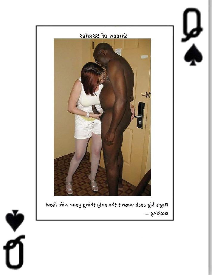 25P Interracial Cuckold Caption - Queens of Spades.