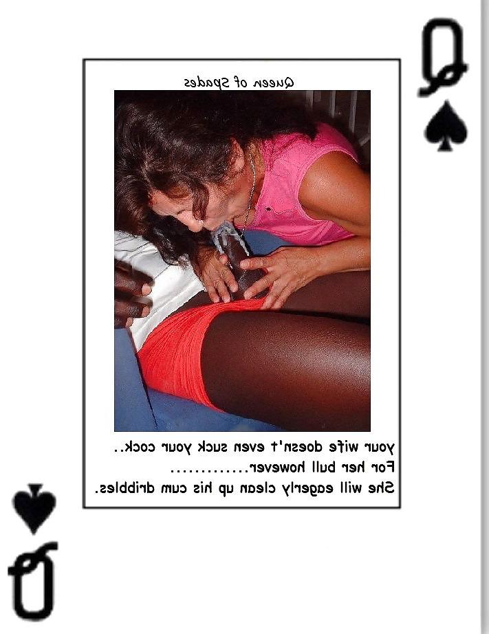 25P Interracial Cuckold Caption - Queens of Spades.
