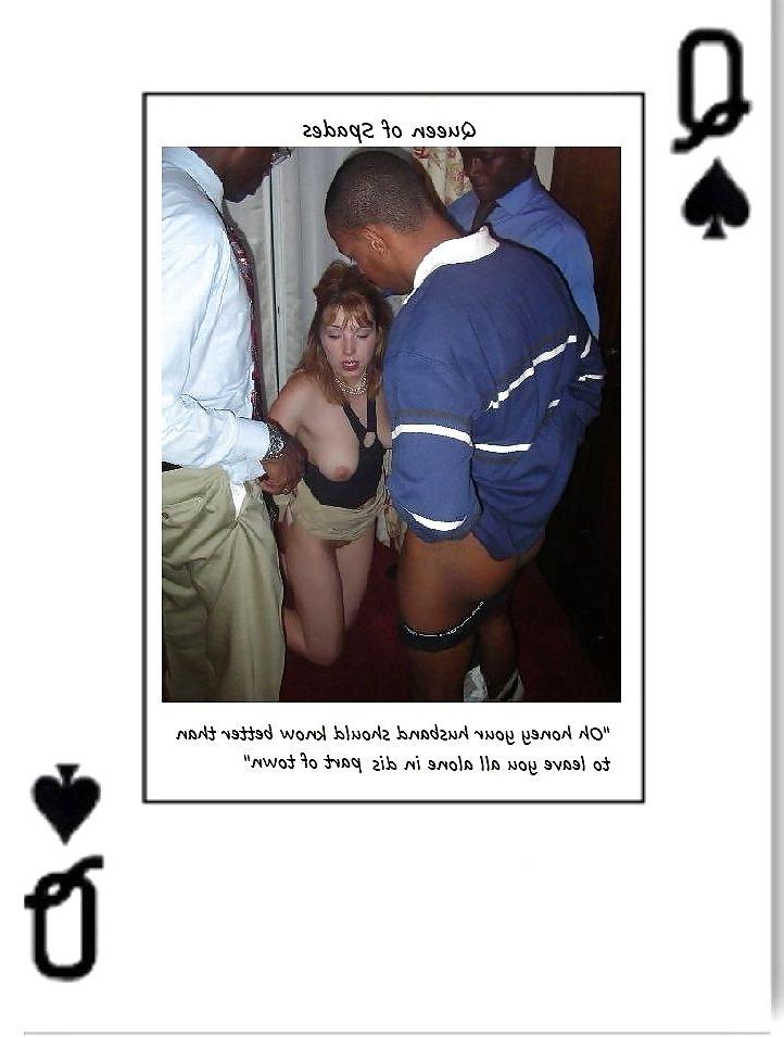 25P Interracial Cuckold Caption - Queens of Spades.