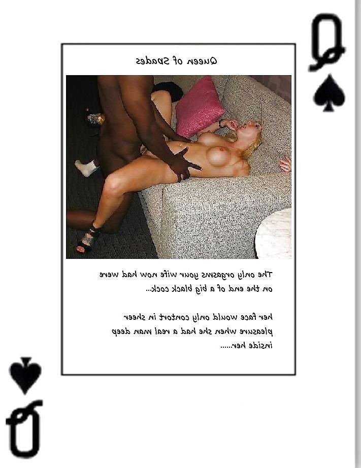 25P Interracial Cuckold Caption - Queens of Spades.