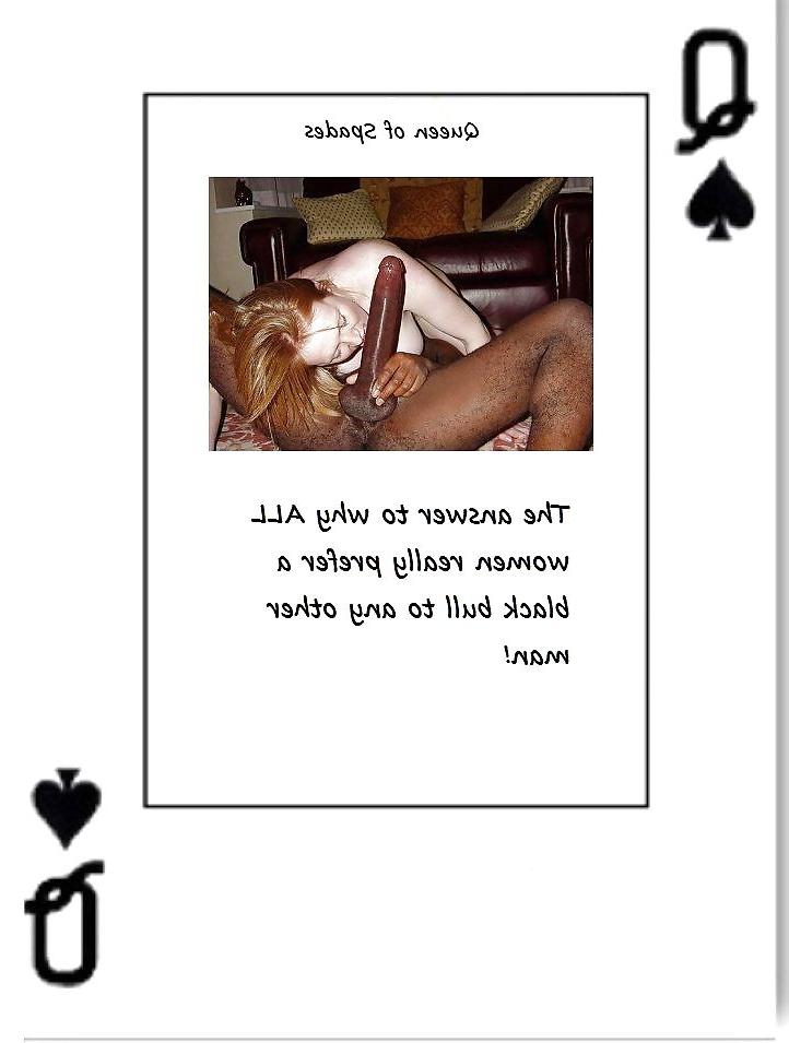 25P Interracial Cuckold Caption - Queens of Spades.