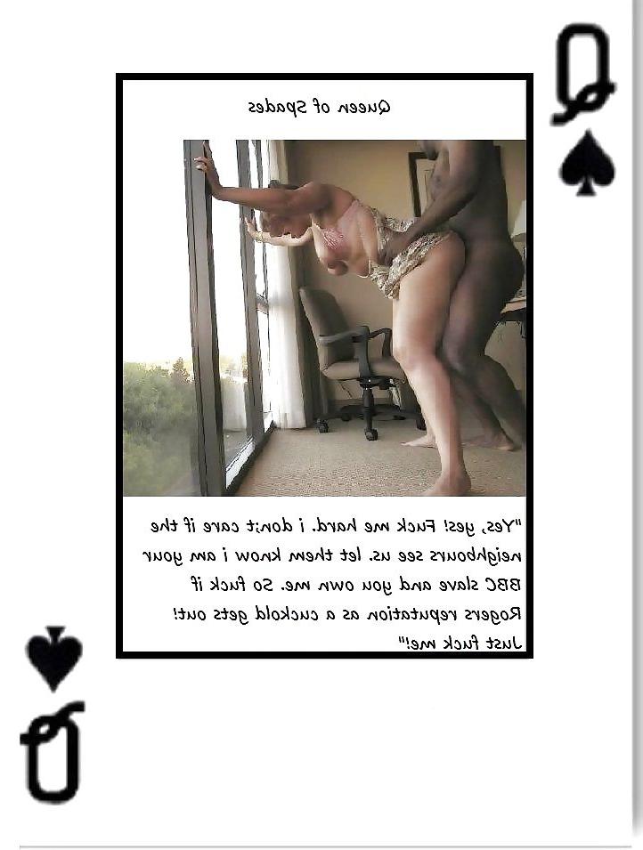 25P Interracial Cuckold Caption - Queens of Spades.