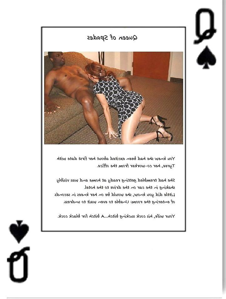 25P Interracial Cuckold Caption - Queens of Spades.
