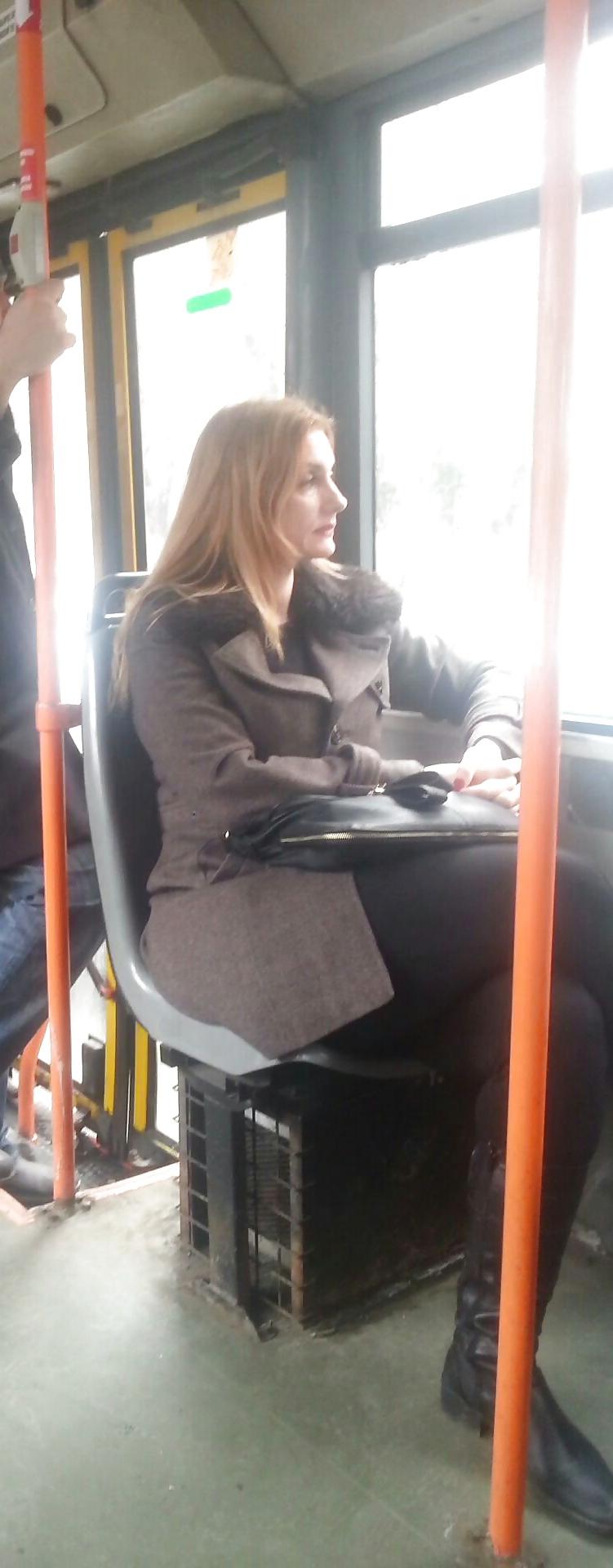 19P Spy old + young in tren, bus, station, tram romanian