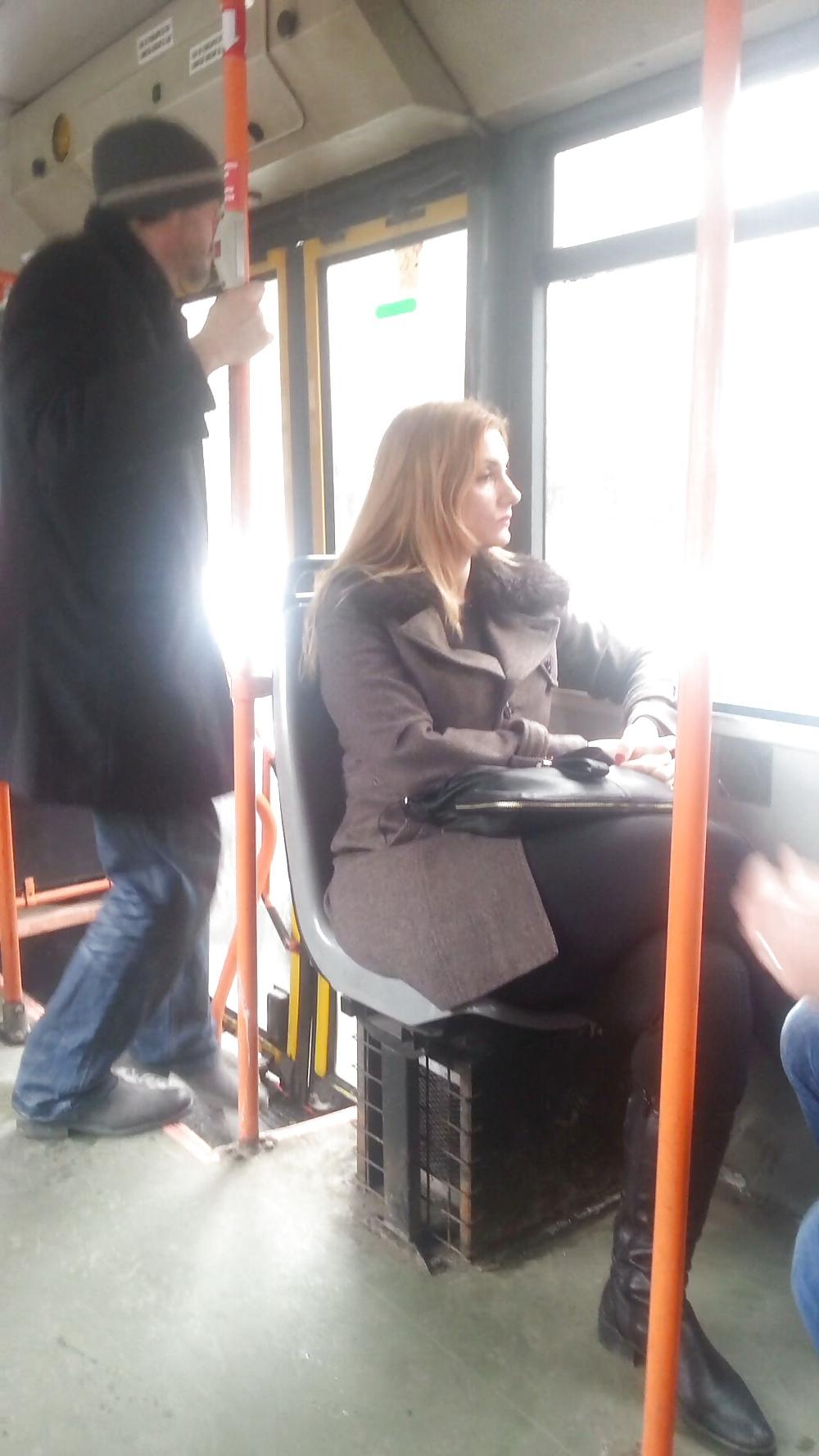 19P Spy old + young in tren, bus, station, tram romanian