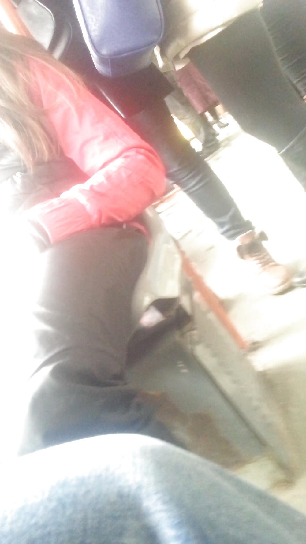 19P Spy old + young in tren, bus, station, tram romanian