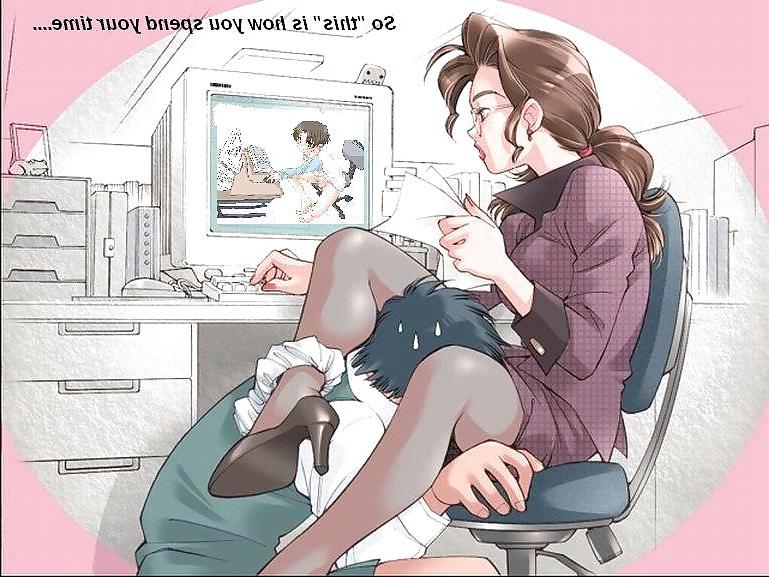 12P Femdom cuckold themed toons