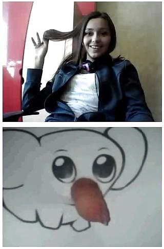 4P Omegle girls 3 - Small elephant again