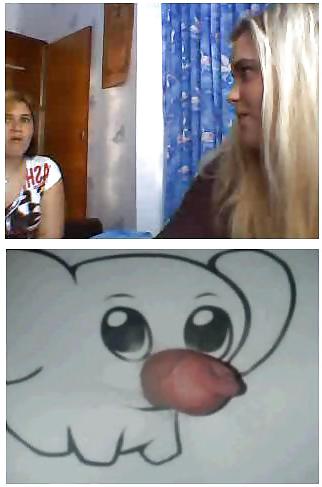 4P Omegle girls 3 - Small elephant again