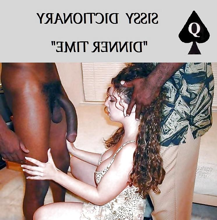 15P Interracial Captions: BBC training their Sissys 17