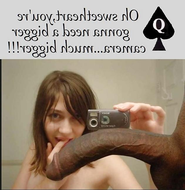 15P Interracial Captions: BBC training their Sissy's 16