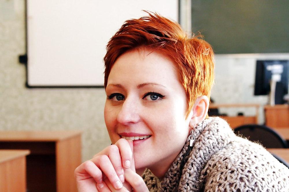 25P Russian redhead cumslut Anna