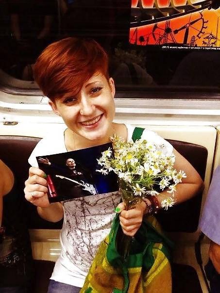 25P Russian redhead cumslut Anna