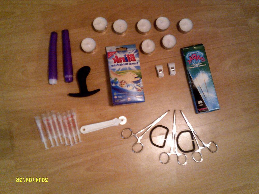 5P Meine BDSM spielsachen