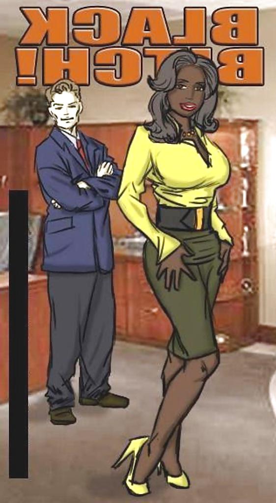 10P Black Bitch (Interracial Comic)