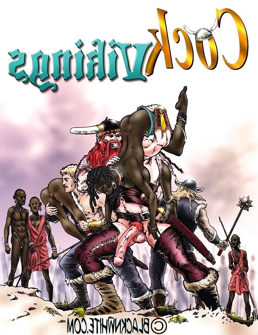 10P Cock Vikings (Interracial Comic)