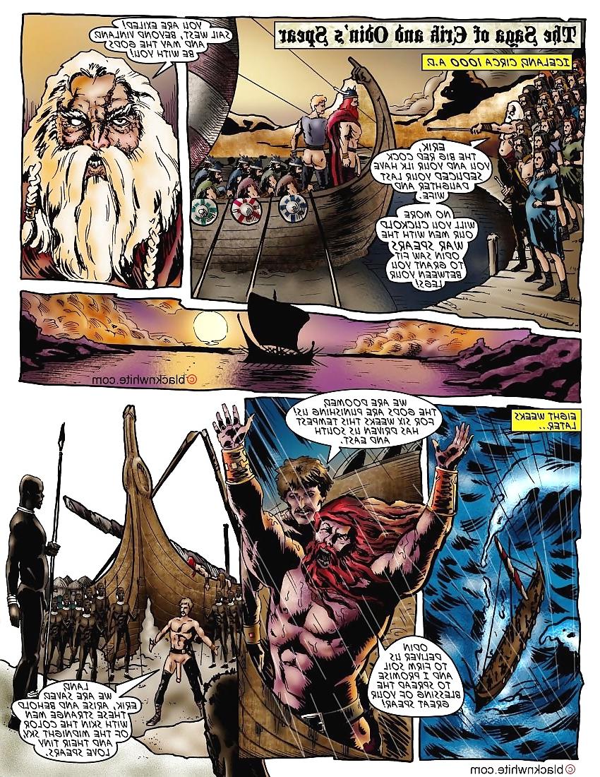 10P Cock Vikings (Interracial Comic)
