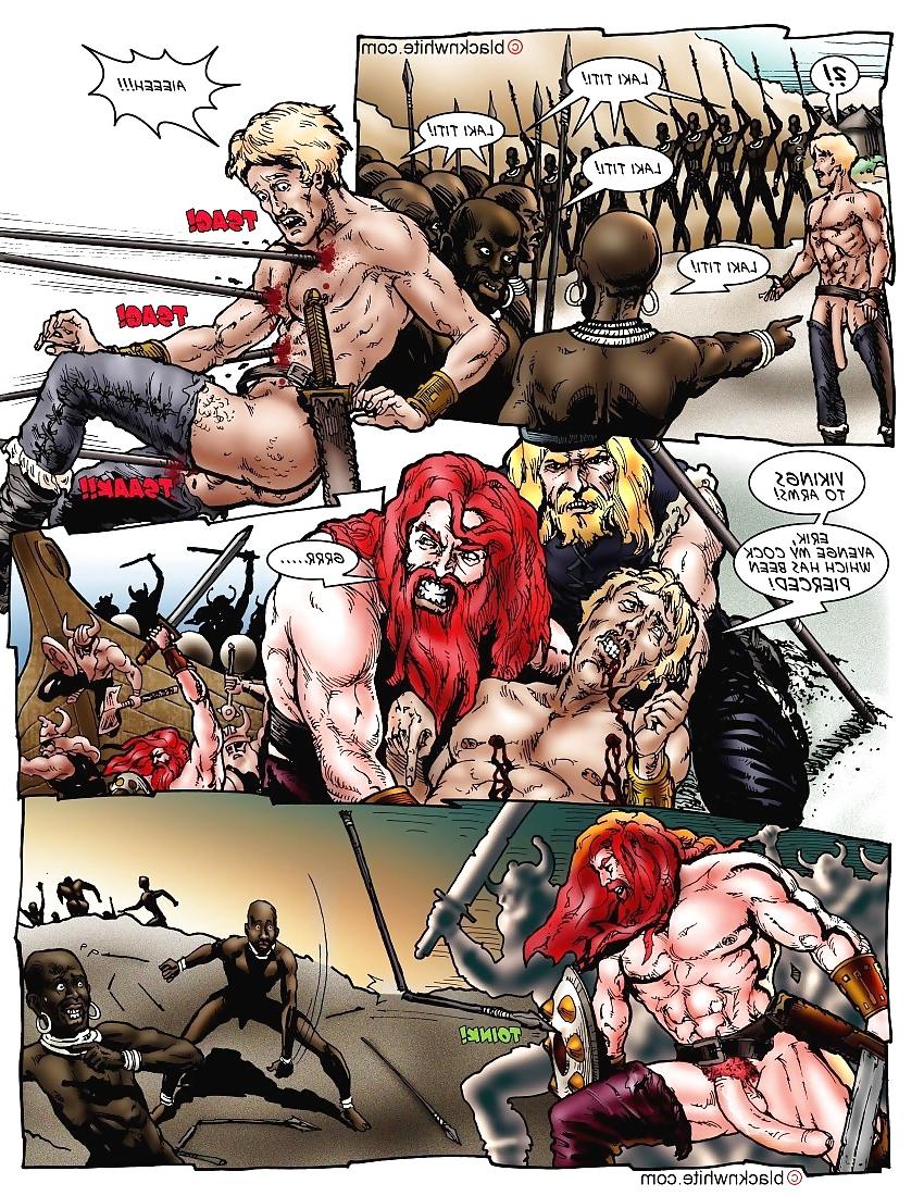 10P Cock Vikings (Interracial Comic)
