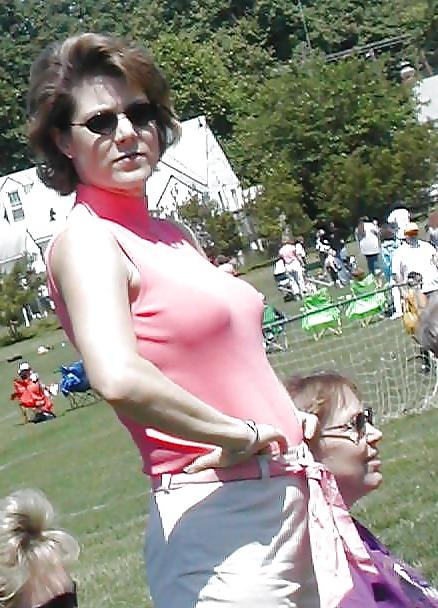 25P Saggy matures proudly wearing see thru 2 ! 